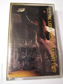 Casetes antiguos: casete electric light orchestra part two año 1990